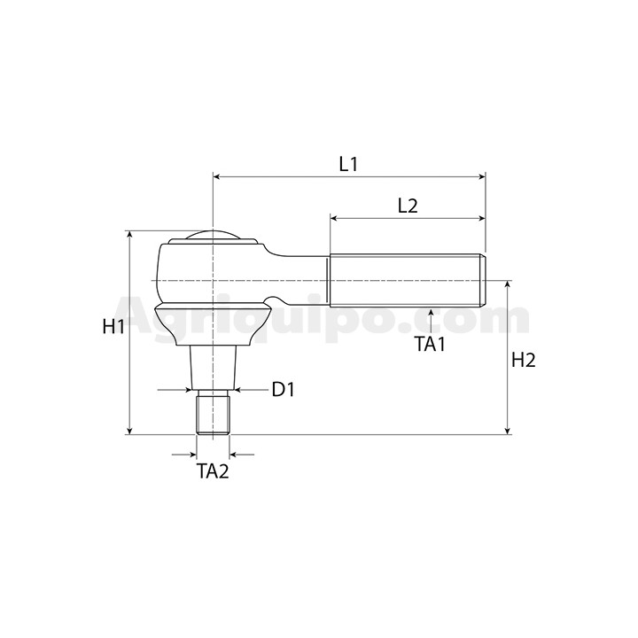 Rótula de dirección | Massey Ferguson