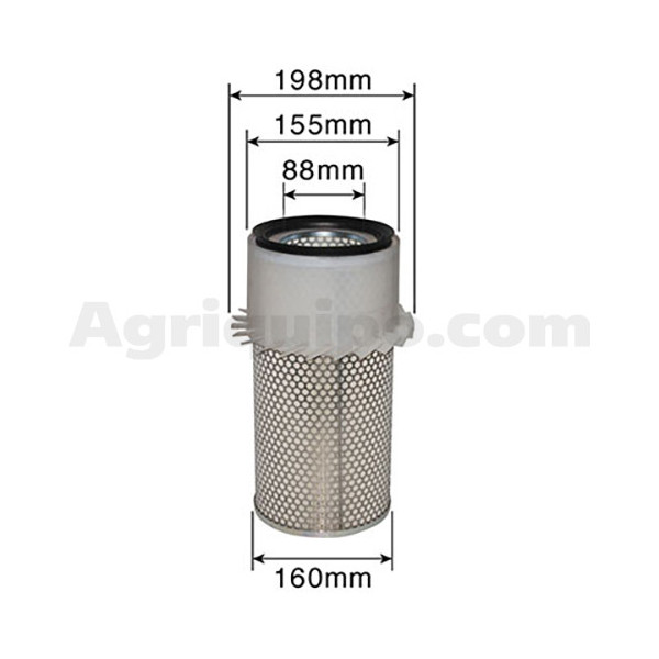 Filtro de aire exterior | Case-IH