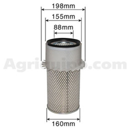Filtro de aire exterior | Case-IH