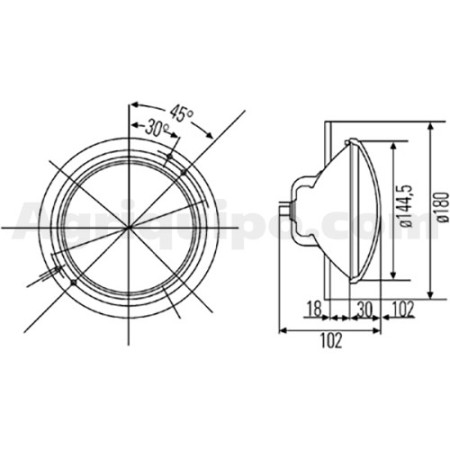 Faro optico | Deutz 2