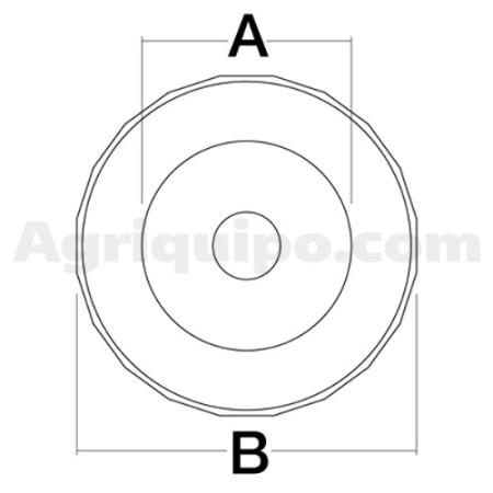 Tapón depósito de combustible | John Deere 2