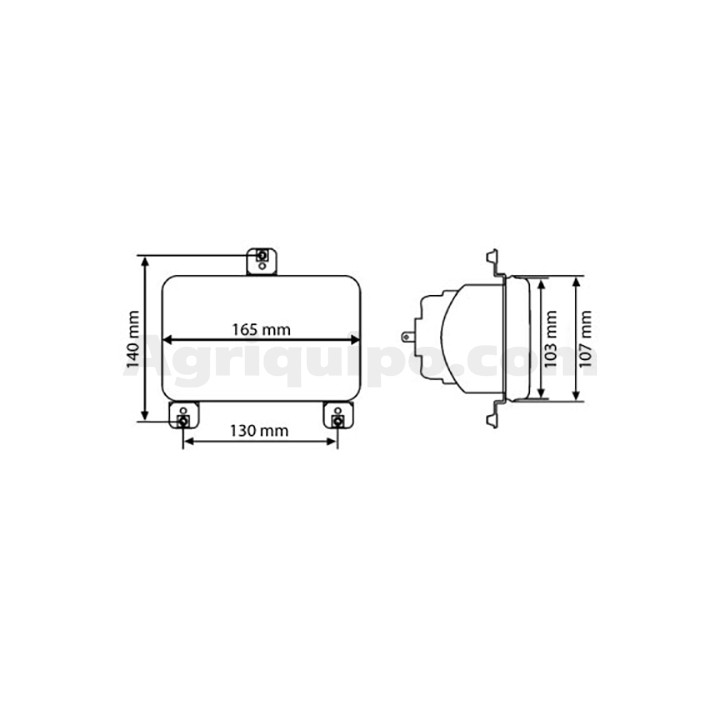 Faro optico | Massey Ferguson