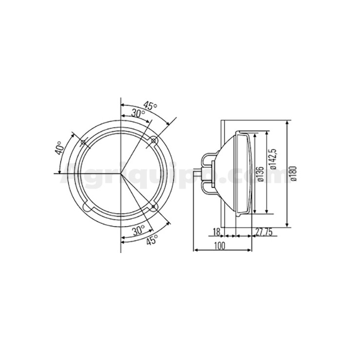 Faro optico | Deutz (KHD)