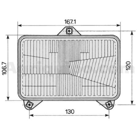 Faro optico | Case-IH 2