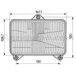 Faro optico | Case-IH
