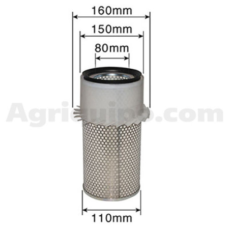 Filtro de aire exterior | Fiat 2